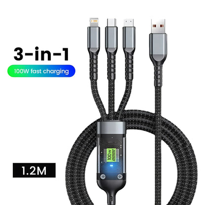 3 in 1 Charging Cable